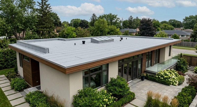 Single Ply Roof Installation in Middleburg, VA