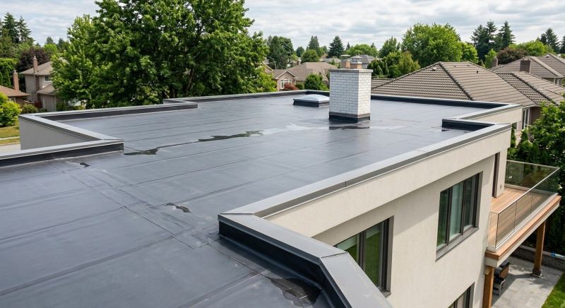 Single Ply Roof Installation in Oakton, VA
