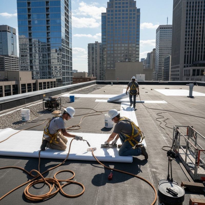 Single Ply Roof Repair in Culpeper County, VA