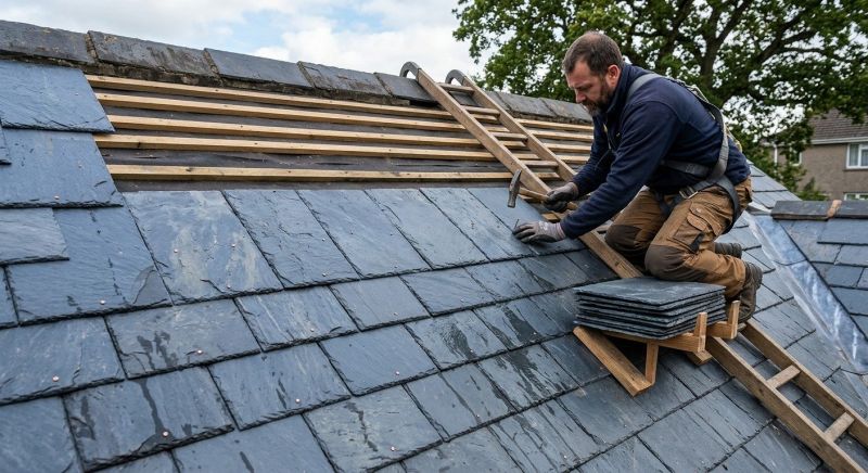 Slate Roof Construction in Bristow, VA