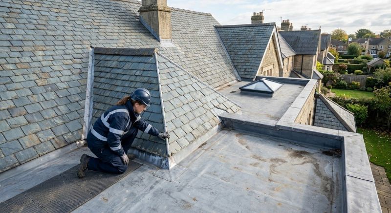 Slate Roof Inspection in Fauquier County, VA