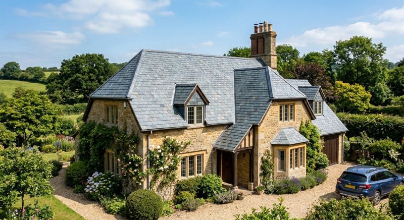 Slate Roof Replacement in Bristow, VA