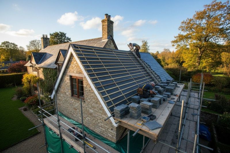 Slate Roof Replacement in Centreville, VA