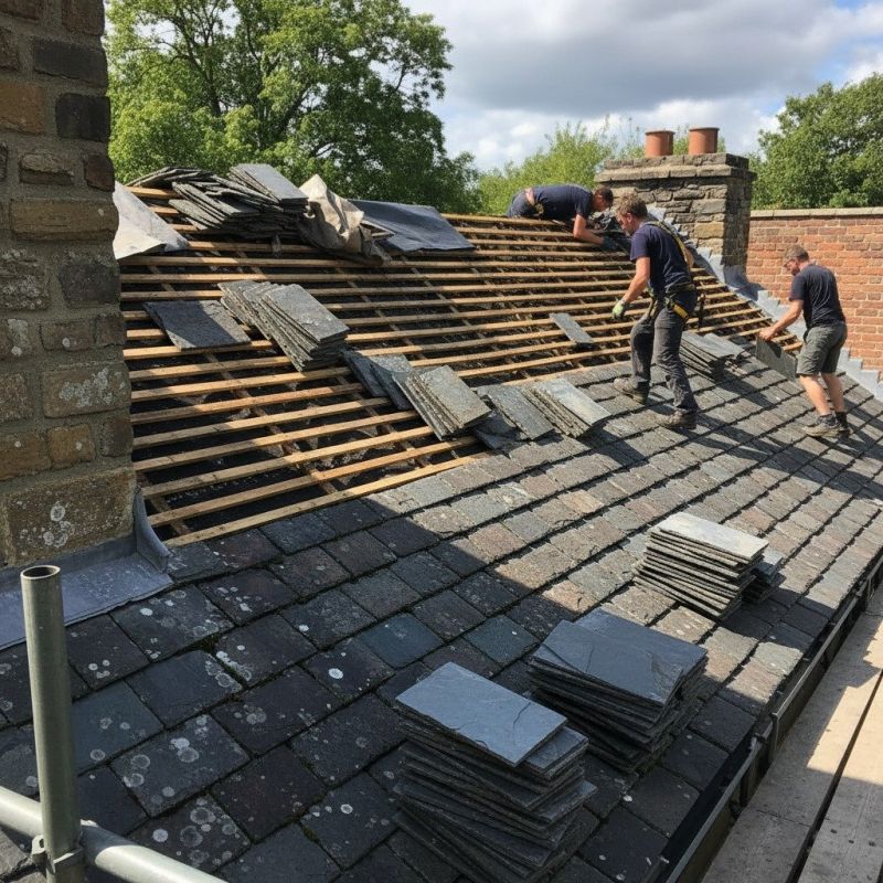 Slate Roof Replacement in Haymarket, VA