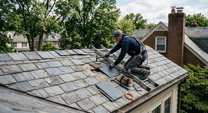 Slate Shingles Repair in Culpeper, VA