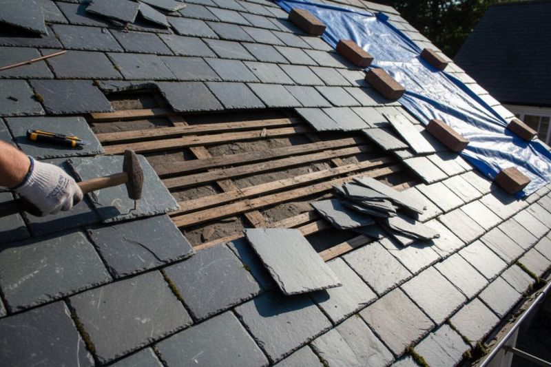 Slate Shingles Repair in Stafford County, VA