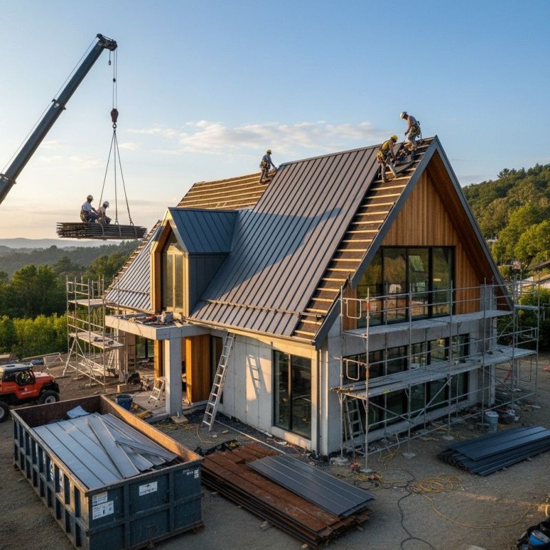 Steel Roof Replacement in Burke, VA