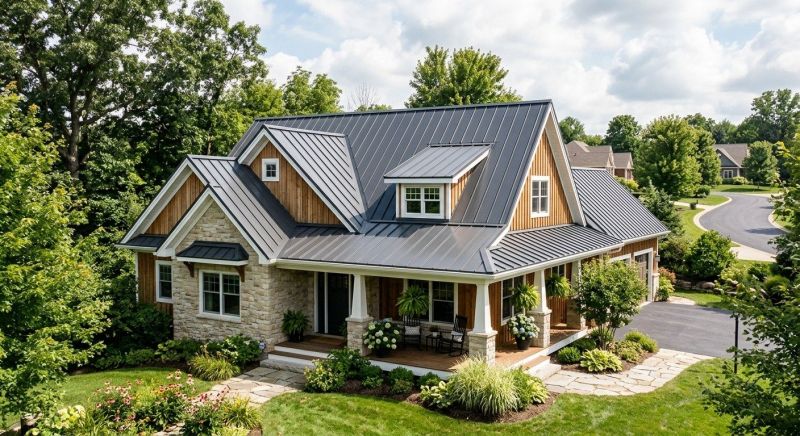 Steel Roof Replacement in Woodbridge, VA