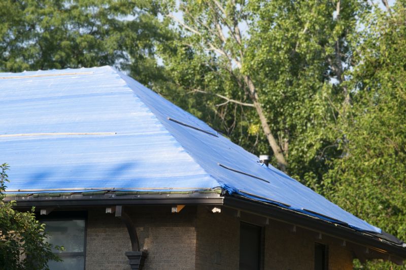 Storm Damage Roof Tarping in Fauquier County, VA