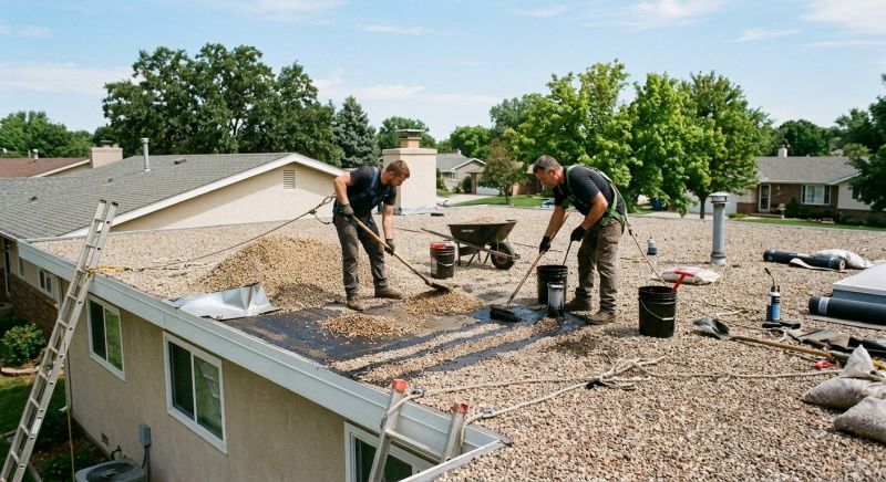 Tar And Gravel Roof Repair in Haymarket, VA