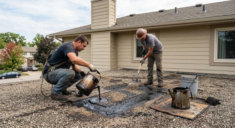 Tar And Gravel Roof Repair in Reston, VA