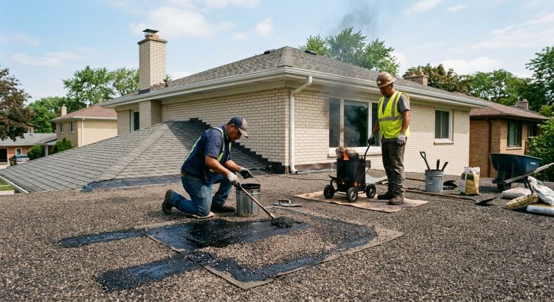 Tar Roof Repair in Catlett, VA