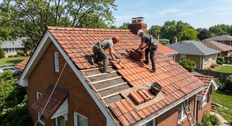 Tile Roof Repair in Amissville, VA