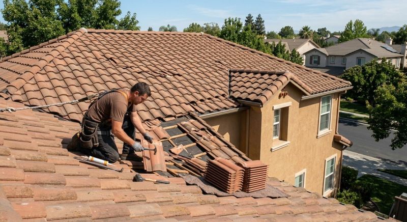 Tile Roof Repair in Centreville, VA