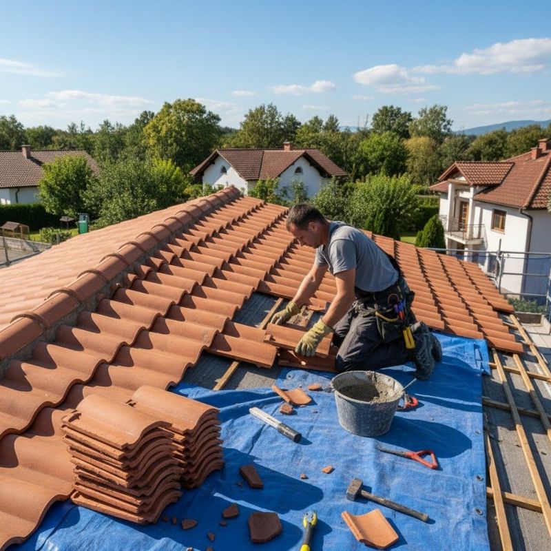 Tile Roof Repair in Centreville, VA