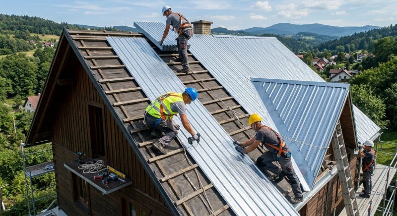 Tin Roof Installation in Remington, VA