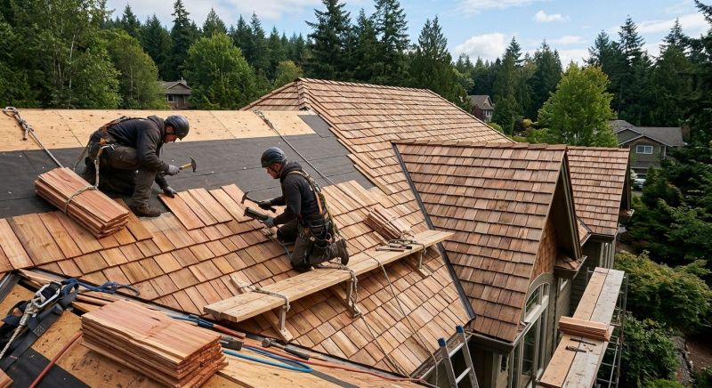 Wood Roofing Installation in Catlett, VA