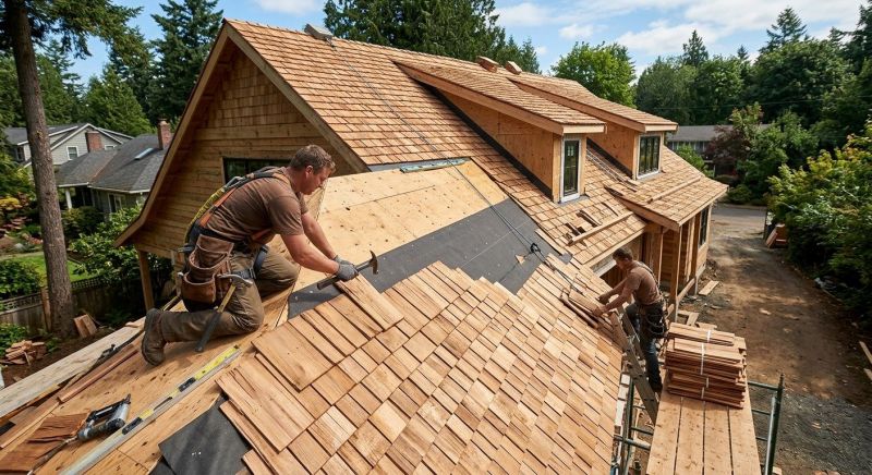 Wood Roofing Installation in Haymarket, VA
