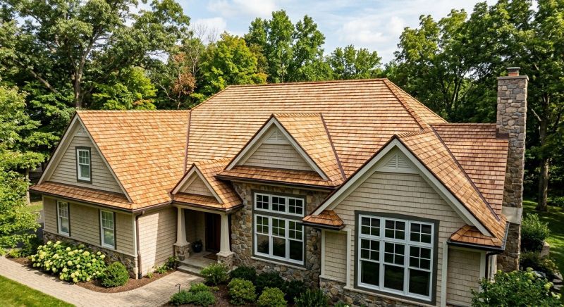Wood Roofing Installation in Marshall, VA