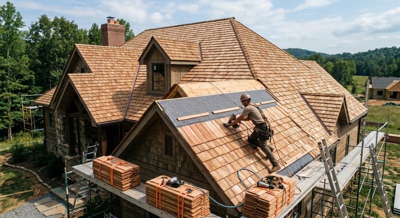 Wood Roofing Installation in Prince William County, VA