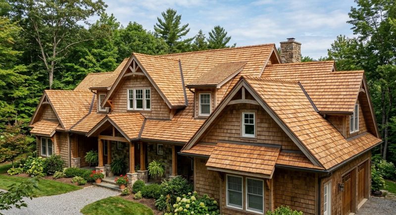 Wood Roofing Installation in Triangle, VA