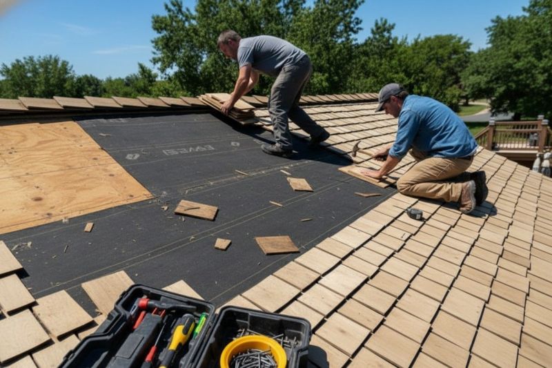 Wood Shake Roof Repair in Ashburn, VA