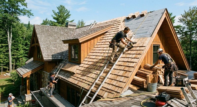 Wood Shingle Roof Replacement in Fauquier County, VA