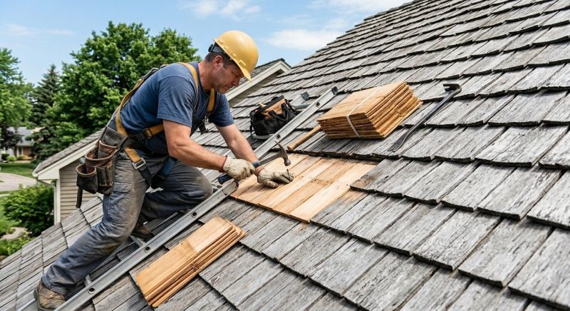 Wood Shingles Repair in Herndon, VA