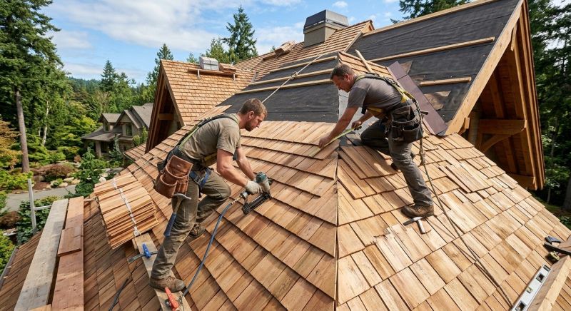 Wooden Roof Installation in Fauquier County, VA