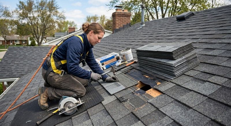 Composite Shingle Repair