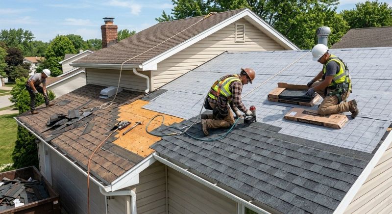 Roof Shingle Replacement